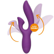 REWOLUTION - REWOFUN FLEXIBLER VIBRATOR MIT KANINCHEN - ENGEFREUNDE.COM