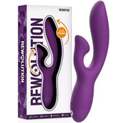 REWOLUTION - REWOFUN FLEXIBLER VIBRATOR MIT KANINCHEN - ENGEFREUNDE.COM