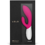 LELO - INA WAVE 2 VBRADOR LUXUS-SPEZIALUHR CERISE LELO
