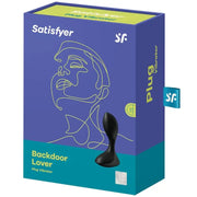 SATISFYER - BACKDOOR LOVER ROTER ANAL VIBRATOR STECKER SCHWARZ SATISFYER PLUGS