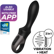 SATISFYER - HEAT CLIMAX ANAL VIBRATOR APP SCHWARZ SATISFYER CONNECT