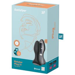 SATISFYER - ROTATOR PLUG 2+ VIBRIERENDE PLUGAPP ROT SATISFYER CONNECT