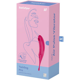 SATISFYER - TWIRLING PRO AIR PULSE STIMULATOR & VIBRATOR BLAU SATISFYER AIR PULSE