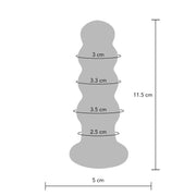 TOYJOY - BUTTOCKS DER STRAHLENDE GLAS-BUTTPLUG TOYJOY