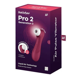 SATISFYER - PRO 2 GENERATION 3 LIQUID AIR TECHNOLOGY LILA SATISFYER AIR PULSE