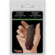TALOKA - FANTASTISCHES FEUERZEUG IN FORM EINES PENIS DER FARBE MULATTO, 100 % WIEDERAUFLADBAR TALOKA