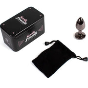 SECRETPLAY - GUNMETAL BUTT PLUG KLEINE GRÖSSE 7 CM SECRETPLAY TOYS