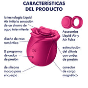 SATISFYER - AIR PULSE PRO 2 CLASSIC BLOSSOM VIBRATOR - ENGEFREUNDE.COM