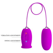PRETTY LOVE - DAISY DUAL EGG WIEDERAUFLADBARER VIBRATOR LILA PRETTY LOVE FLIRTATION