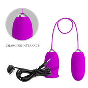 PRETTY LOVE - DAISY DUAL EGG WIEDERAUFLADBARER VIBRATOR LILA PRETTY LOVE FLIRTATION