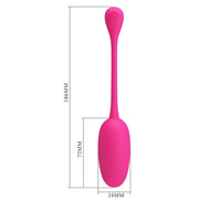 PRETTY LOVE - KNUCKER PINK WIEDERAUFLADBARES VIBRATIONS-EI - ENGEFREUNDE.COM