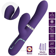 PRETTY LOVE - MULTIFUNKTIONS-G-SPOT-VIBRATOR LILA PRETTY LOVE FLIRTATION