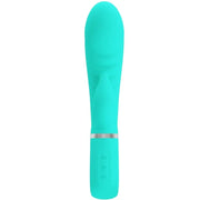 PRETTY LOVE - PRESCOTT MULTIFUNKTIONS-G-SPOT-VIBRATOR AQUA GREEN PRETTY LOVE FLIRTATION
