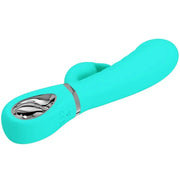 PRETTY LOVE - PRESCOTT MULTIFUNKTIONS-G-SPOT-VIBRATOR AQUA GREEN PRETTY LOVE FLIRTATION