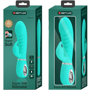 PRETTY LOVE - PRESCOTT MULTIFUNKTIONS-G-SPOT-VIBRATOR AQUA GREEN PRETTY LOVE FLIRTATION