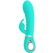 PRETTY LOVE - PRESCOTT MULTIFUNKTIONS-G-SPOT-VIBRATOR AQUA GREEN PRETTY LOVE FLIRTATION