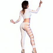 CHILIROSE - CR 3654 TOP & LEGGINS ROSA S/M CHILIROSE SETS