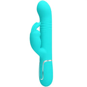 PRETTY LOVE - COALE RABBIT VIBRATOR PERLEN AQUAGRÜN PRETTY LOVE FLIRTATION