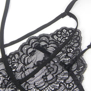 SUBBLIME - SPITZENBODY POLIZEIKOSTÜM SCHWARZ L/XL SUBBLIME COSTUMES