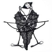 SUBBLIME - SPITZENBODY POLIZEIKOSTÜM SCHWARZ L/XL SUBBLIME COSTUMES