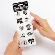 SECRET PLAY - SET MIT 10 TEMPORREN TATTOOS DER KINKY COLLECTION SECRETPLAY