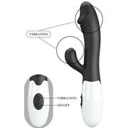 PRETTY LOVE - SNAPPY G-SPOT VIBRATOR SCHWARZ - ENGEFREUNDE.COM