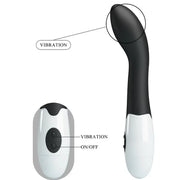 PRETTY LOVE - BISHOP G-SPOT VIBRATOR 30 MODI SCHWARZ PRETTY LOVE FLIRTATION