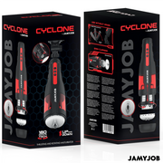 JAMYJOB - CYCLONE AUTOMATISCHER VAGINA-MASTURBATOR 10 ROTATIONS- UND STOSSMODI JAMYJOB