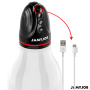 JAMYJOB - XPAND LITE AUTOMATISCHE HODENPUMPE 3 STIMULIERENDE WELLENSTUFEN GRAU JAMYJOB