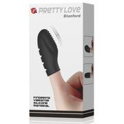 PRETTY LOVE - FLIRTATION STANFORD SCHWARZER VIBRATIONSFINGERHÜLLE PRETTY LOVE FLIRTATION