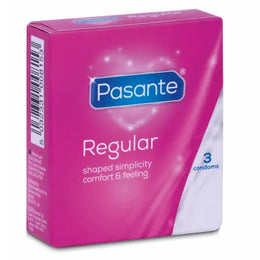 PASANTE - KONDOM REGULAR REIHE 3 EINHEITEN - ENGEFREUNDE.COM