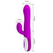 PRETTY LOVE - DEMPSEY WIEDERAUFLADBARER AUFBLASBARER VIBRATOR PRETTY LOVE SMART