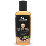 INTIMATELINE LUXURIA - VOLUPTAS ESSBARES MASSAGEGEL MIT WRMENDEM EFFEKT - SCHOKOS 100 ML - ENGEFREUNDE.COM