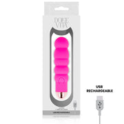 DOLCE VITA - AUFLADBARER VIBRATOR SECHS ROSA 7 GESCHWINDIGKEITEN DOLCE VITA