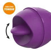 REWOLUTION - REWOLINGO VIBRATOR MIT ZUNGE - ENGEFREUNDE.COM