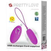 PRETTY LOVE - JOANNA VIBRIERENDES EI MIT FERNBEDIENUNG 12 MODI PRETTY LOVE SMART