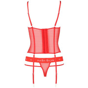 PASSION - KYOUKA KORSETT - ROT L/XL PASSION WOMAN CORSETS