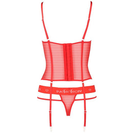 PASSION - KYOUKA KORSETT - ROT L/XL PASSION WOMAN CORSETS