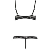 PASSION - KYOUKA SET ZWEITEILIG SCHWARZ L/XL PASSION WOMAN SETS