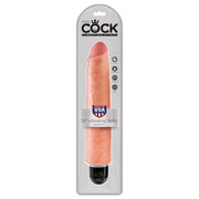 KING COCK - STEIFER REALISTISCHER VIBRATOR 25.4 CM NATÜRLICH KING COCK