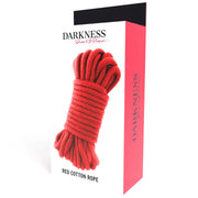 DARKNESS - JAPANISCHES SEIL 20 M ROT - ENGEFREUNDE.COM