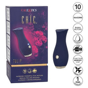 CALEXOTICS - CHIC TULPE MASSAGER BLAU CALEXOTICS