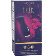 CALEXOTICS - CHIC TULPE MASSAGER BLAU CALEXOTICS