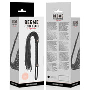 BEGME - BLACK EDITION VEGANER LEDER FLOGGER BEGME BLACK EDITION