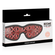 BEGME - RED EDITION PREMIUM BLINDMASKE MIT NEOPRENFUTTER - ENGEFREUNDE.COM