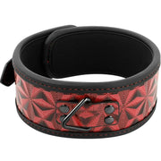 BEGME - RED EDITION PREMIUM VEGANES LEDERHALSBAND MIT NEOPRENFUTTER BEGME RED EDITION