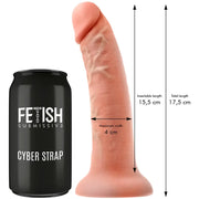 FETISH SUBMISSIVE CYBER STRAP - HARNESS MIT FERNBEDIENUNGS-DILDO-UHREN-TECHNOLOGIE - ENGEFREUNDE.COM