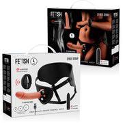 FETISH SUBMISSIVE CYBER STRAP - HARNESS MIT DILDO- UND BULLET-FERNBEDIENUNGS-WATCHME-L-TECHNOLOGIE FETISH SUBMISSIVE
