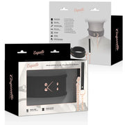 COQUETTE CHIC DESIRE - FANTASY-HALSKETTE AUS VEGANEM LEDER MIT RIEMEN UND NEOPRENFUTTER - ENGEFREUNDE.COM