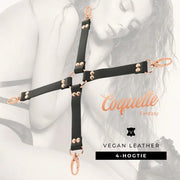 COQUETTE CHIC DESIRE - FANTASY HOG TIE VEGANES LEDER - ENGEFREUNDE.COM